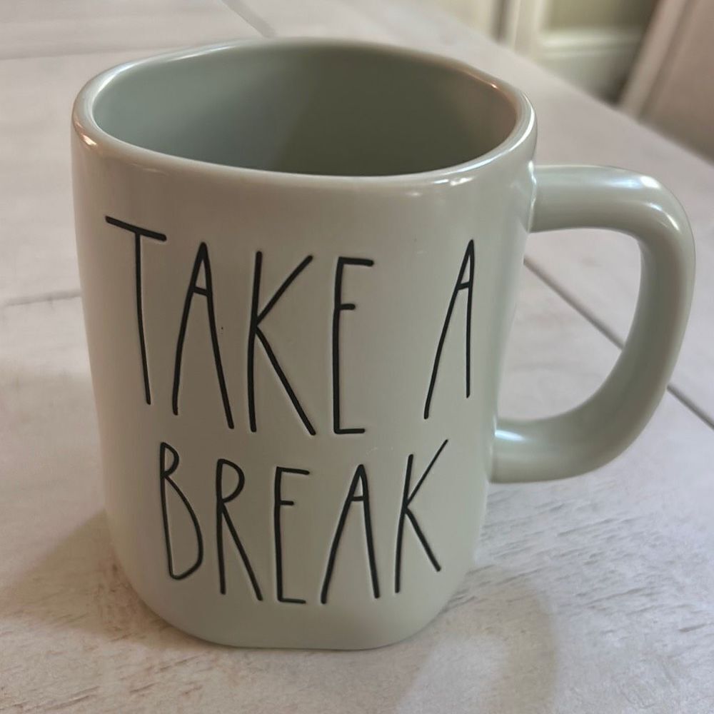 Rae Dunn Take  A Break Mug